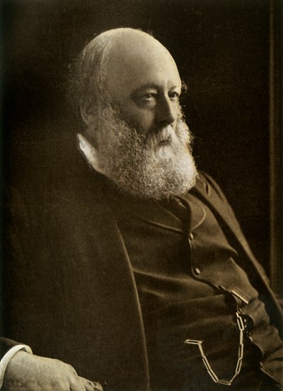 De Markies van Salisbury, K.G., Premier en Minister van Buitenlandse Zaken door Russell and Sons