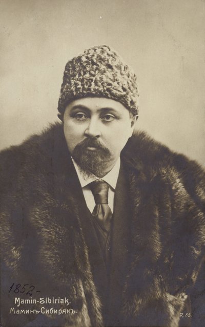 Dmitry Mamin-Sibiryak (1852-1912), Russische romanschrijver en schrijver van korte verhalen door Russian Photographer
