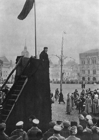 Lenin, Rode Plein, Moskou door Russian Photographer