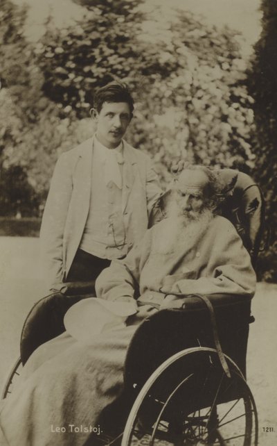 Leo Tolstoy, Russische romanschrijver door Russian Photographer