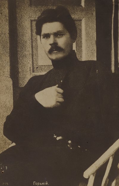 Maxim Gorky, Russische en Sovjet schrijver en politiek activist door Russian Photographer