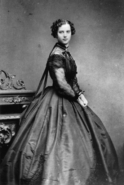 Portret van Prinses Dagmar van Denemarken, Maria Fjodorovna van Rusland door Russian Photographer