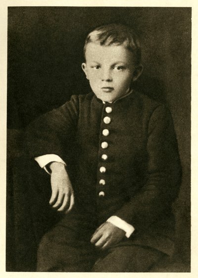 Portret van Vladimir Ilyich Ulyanov, ook bekend als Lenin door Russian Photographer