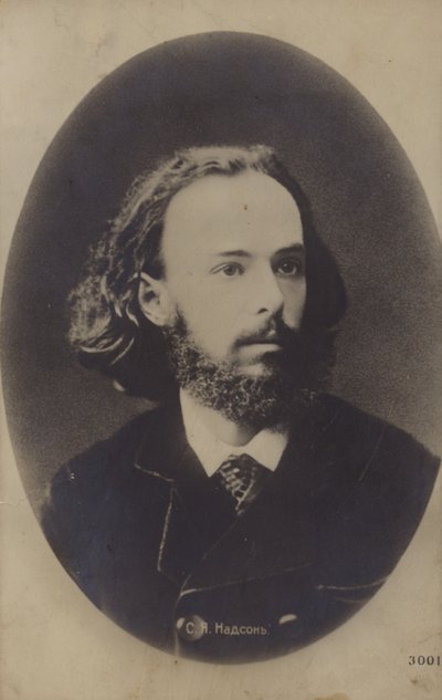 Semyon Nadson, Russische dichter door Russian Photographer