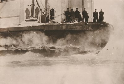 De SS Baikal op het Baikalmeer door Russian Photographer