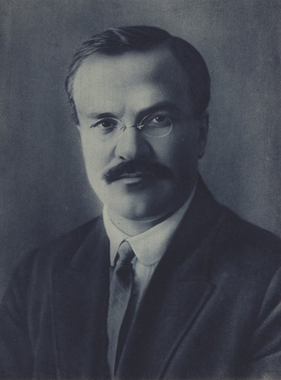 Vyacheslav Molotov, Sovjet politicus, diplomaat en minister van Buitenlandse Zaken door Russian Photographer
