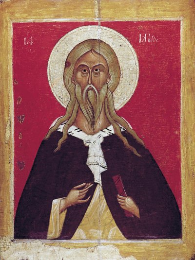 De profeet Elia door Russian icon.