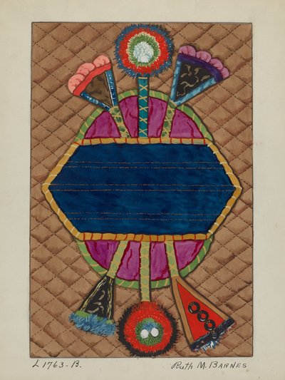 Dekbed Applicatie Quilt door Ruth M Barnes