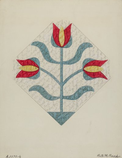 Quilt door Ruth M Barnes