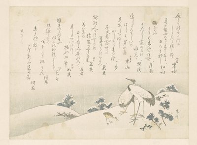 Gedichten en kraanvogels door Ryuryukyo Shinsai