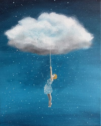 Droom van een sterrenwolk door SAN STARLING