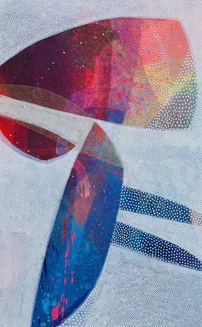 Levendige abstracte vormen door SAN STARLING