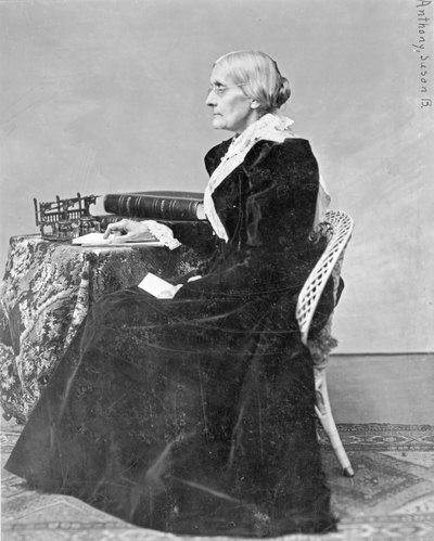 Susan Brownell Anthony (1820-1906) door S.A. Taylor