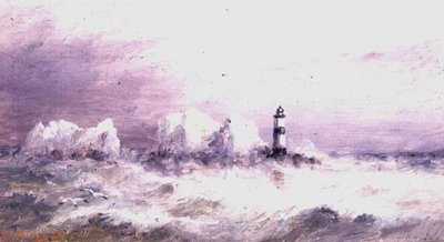 De Needles, Isle of Wight door S.L. Kilpack