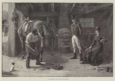 Een Verloren Schoen, Te Laat voor de Bijeenkomst door S.T. Dadd
