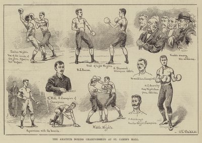 De Amateur Bokskampioenschappen in St James