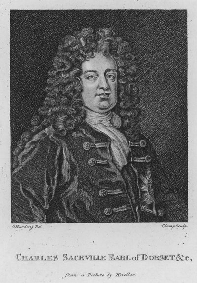 Charles Sackville, Graaf van Dorset enz. door S. (after) Harding