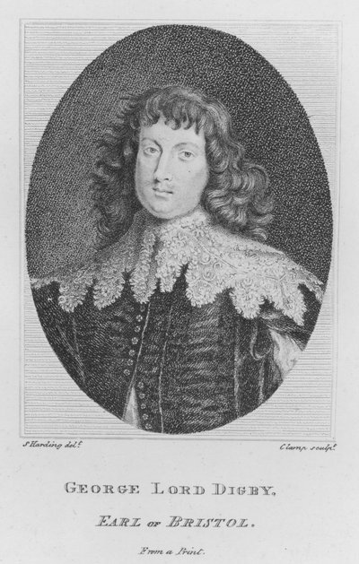 George Lord Digby, Graaf van Bristol door S. (after) Harding