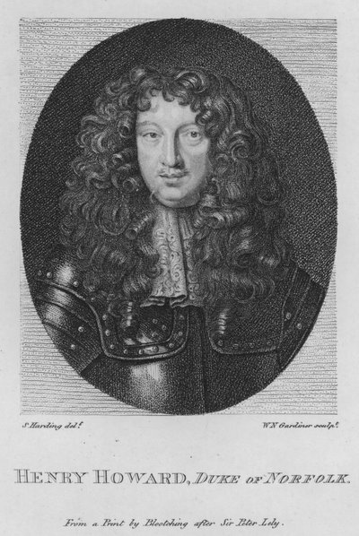 Henry Howard, Hertog van Norfolk door S. (after) Harding