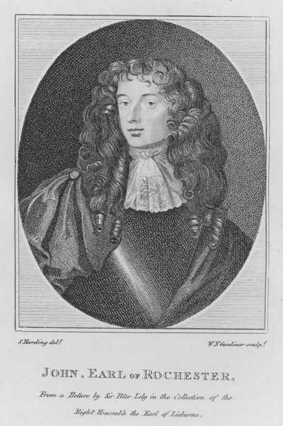John, Graaf van Rochester door S. (after) Harding
