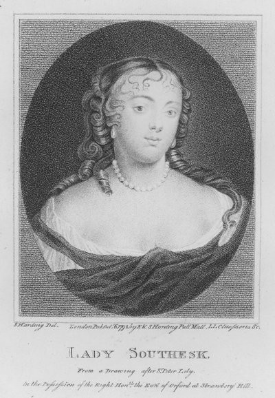 Lady Southesk door S. (after) Harding