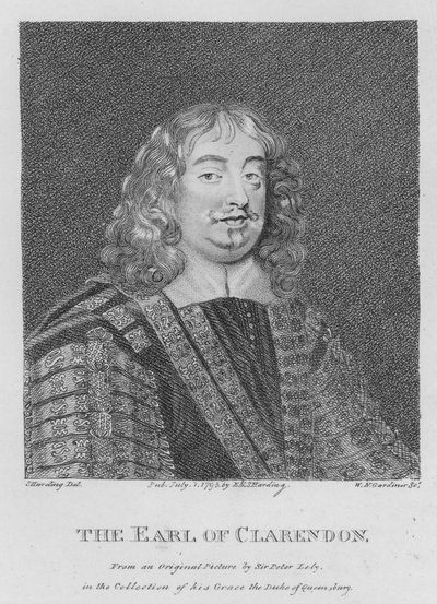 De Graaf van Clarendon door S. (after) Harding