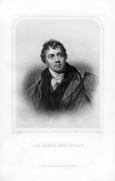Sir James Mackintosh, Schotse schrijver en filosoof, 1870 door S. Freeman