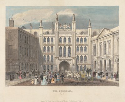 Gildehuis, King Street door S. Lacey