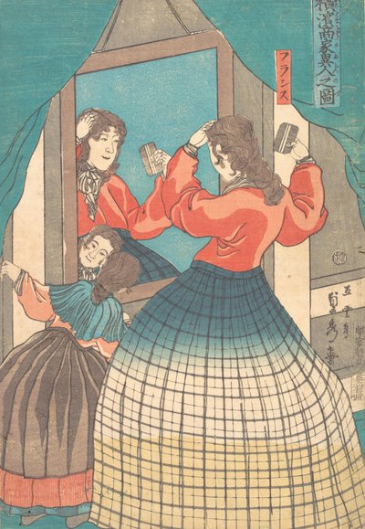 Print door Sadahide Utagawa