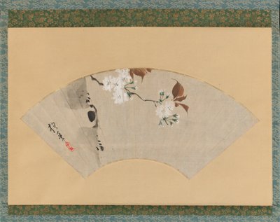 Kersenbloesems, 18e eeuw door Sakai Hoitsu