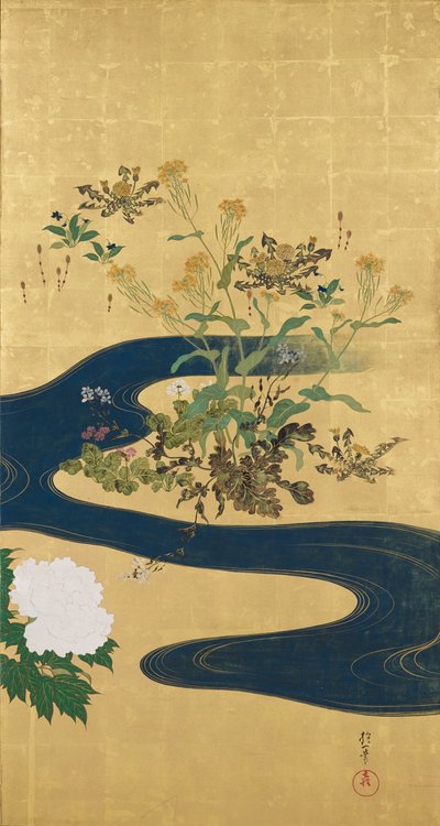  door Sakai Hoitsu
