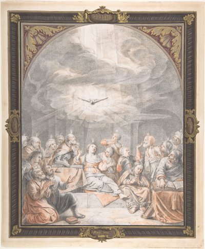 Pinksteren door Salomon de Bray