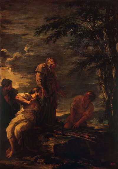 Democritus en Protagoras door Salvator Rosa