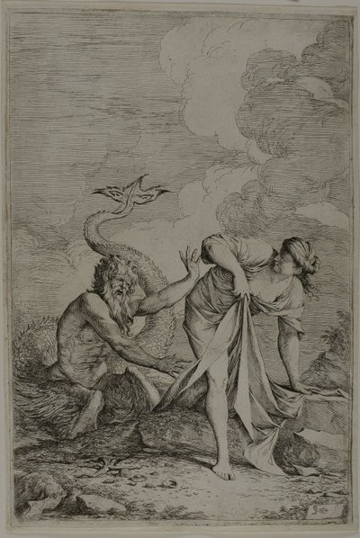 Glaucus en Scylla door Salvator Rosa