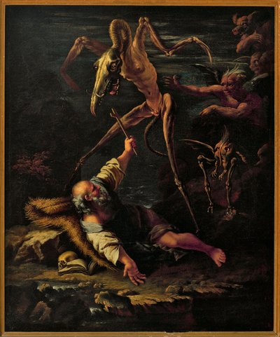 Italië, Coldirodi, Verleidingen van Sint Antonius door Salvator Rosa