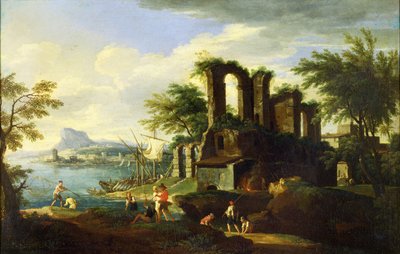 Onbekend beeld door Salvator Rosa