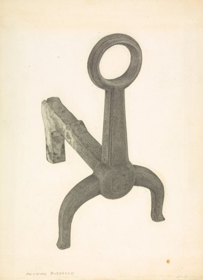 Haardijzer door Salvatore Borrazzo