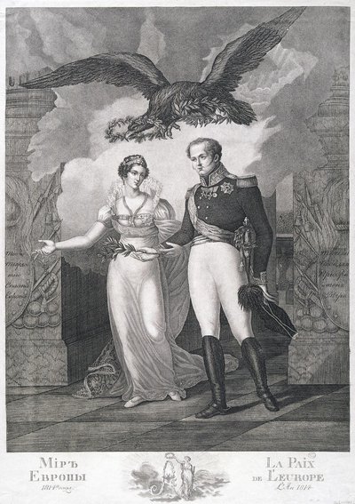 De allegorie van de vrede van Europa door Salvatore Cardelli