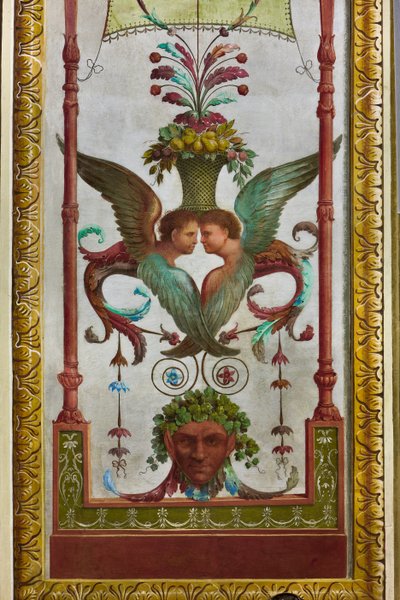 Decoratieve fries in Pompeiaanse stijl door Salvatore Gregorietti