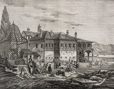 Graf van Ali Pacha in Joannina, Griekenland, uit Poliorama Pittoresco, nr. 8, 28 september door Salvatore Puglia