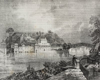 Uitzicht op Soliowka, lithografie door Salvatore Puglia uit Poliorama Pittoresco, nr. 38, 29 april door Salvatore Puglia