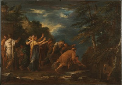 Pythagoras Komt uit de Onderwereld door Salvatore Rosa