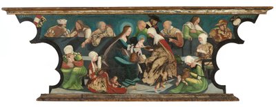 Heilige clan door Salzburger Maler