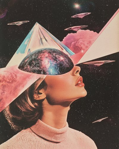 Galaxy Mind-portret door Samantha Hearn
