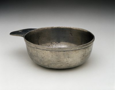 Porringer, ca. 1775-1825 door Samuel (attr.to) Pennock