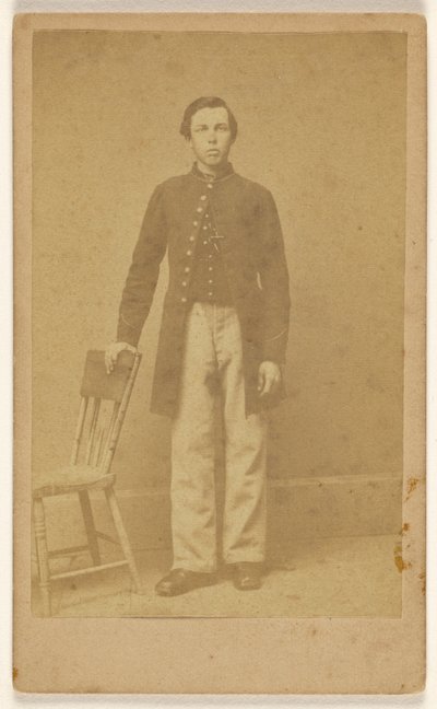 [Ongeïdentificeerde Geconfedereerde soldaat, staand]. door Samuel A. Cooley