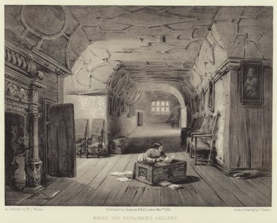 Knole, De Retainers Galerij door Samuel A. Rayner
