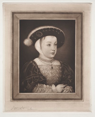 François II Dauphin van Frankrijk, 19e-20e eeuw door Samuel Arlent Edwards