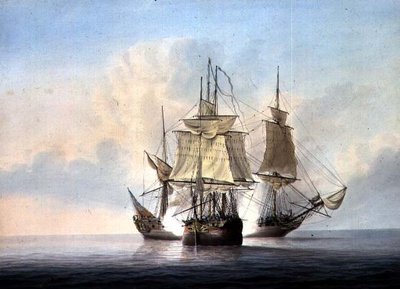 Crescent en reünie door Samuel Atkins