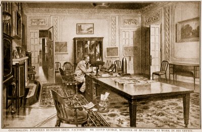 Beheersing van Veertienhonderd Munitiefabrieken: Mr Lloyd George, Minister van Munitie, aan het Werk, 1914-19 door Samuel Begg